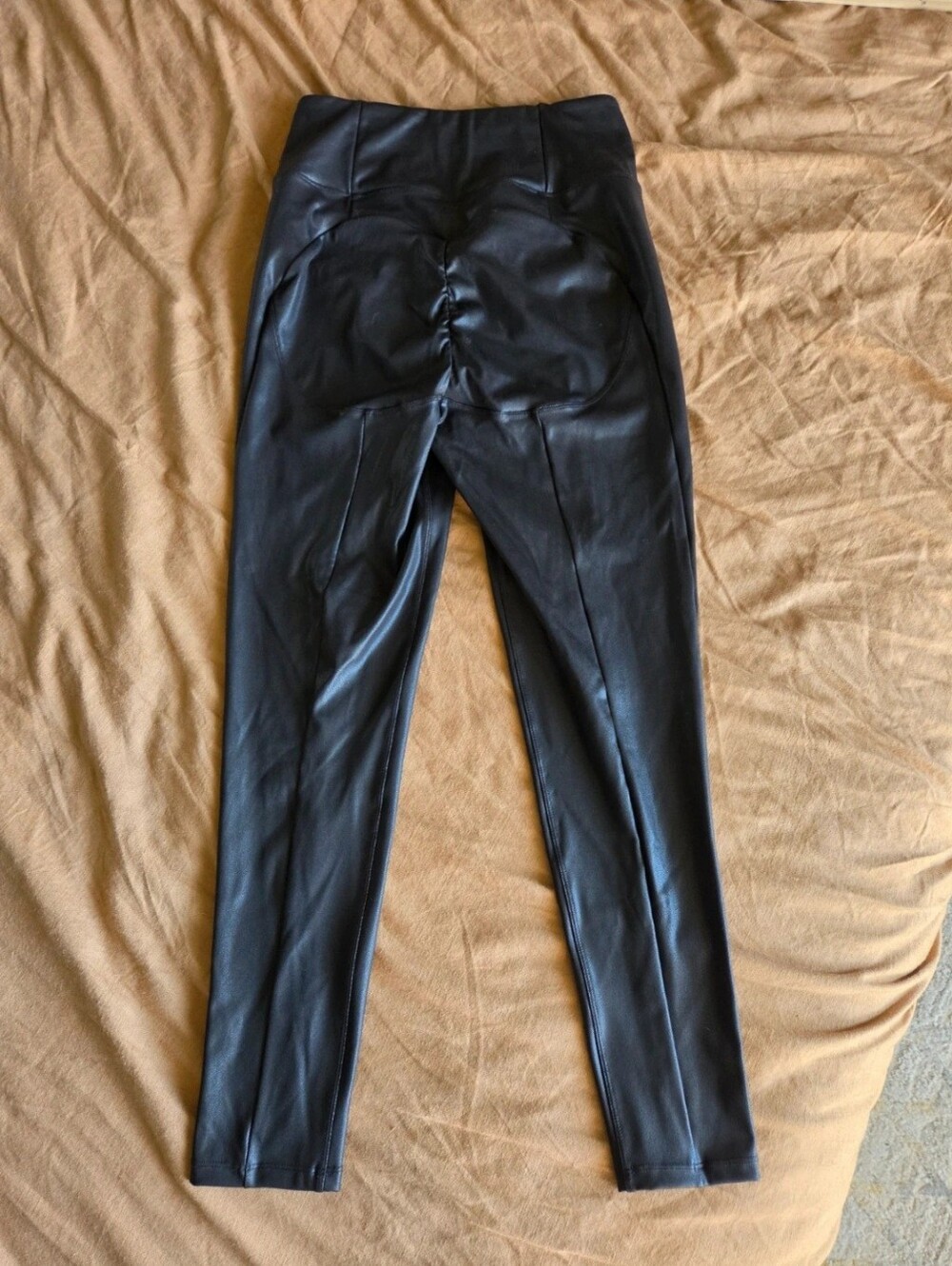 Pleather Contour Leggings